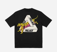 Palace 24SS 开业限定 三角老虎字母LOGO印花男女款休闲短袖T恤潮