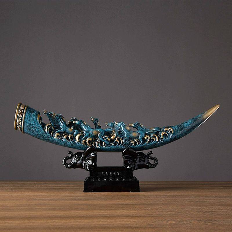 新款新中式摆件轻奢高档家居客厅玄关酒柜装饰品现公室工艺品摆设,家居饰品,桌面摆件,淘宝优惠券,粉丝福利购,淘宝优惠卷