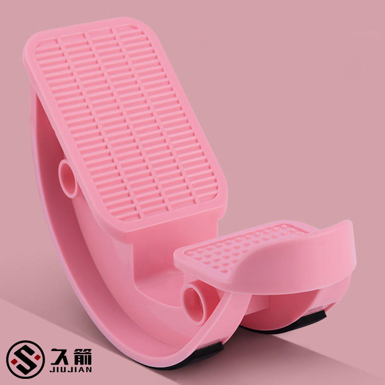 单脚压筋轮拉筋斜踏板健身器材加厚加宽脚踏板分体式拉筋轮