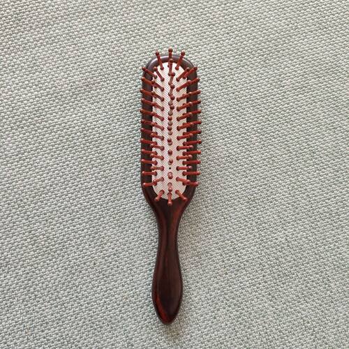 非洲紫檀长条手柄气囊梳子高档实木梳子