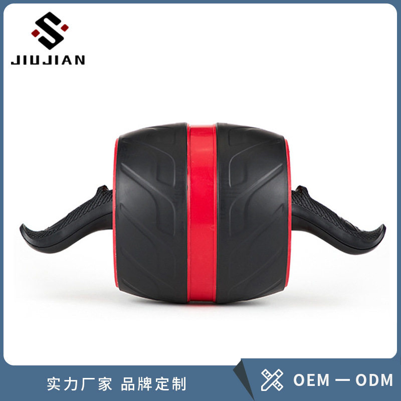 巨轮自动回弹健腹轮家用运动收腹器厂家健身器材瘦腰腹肌轮