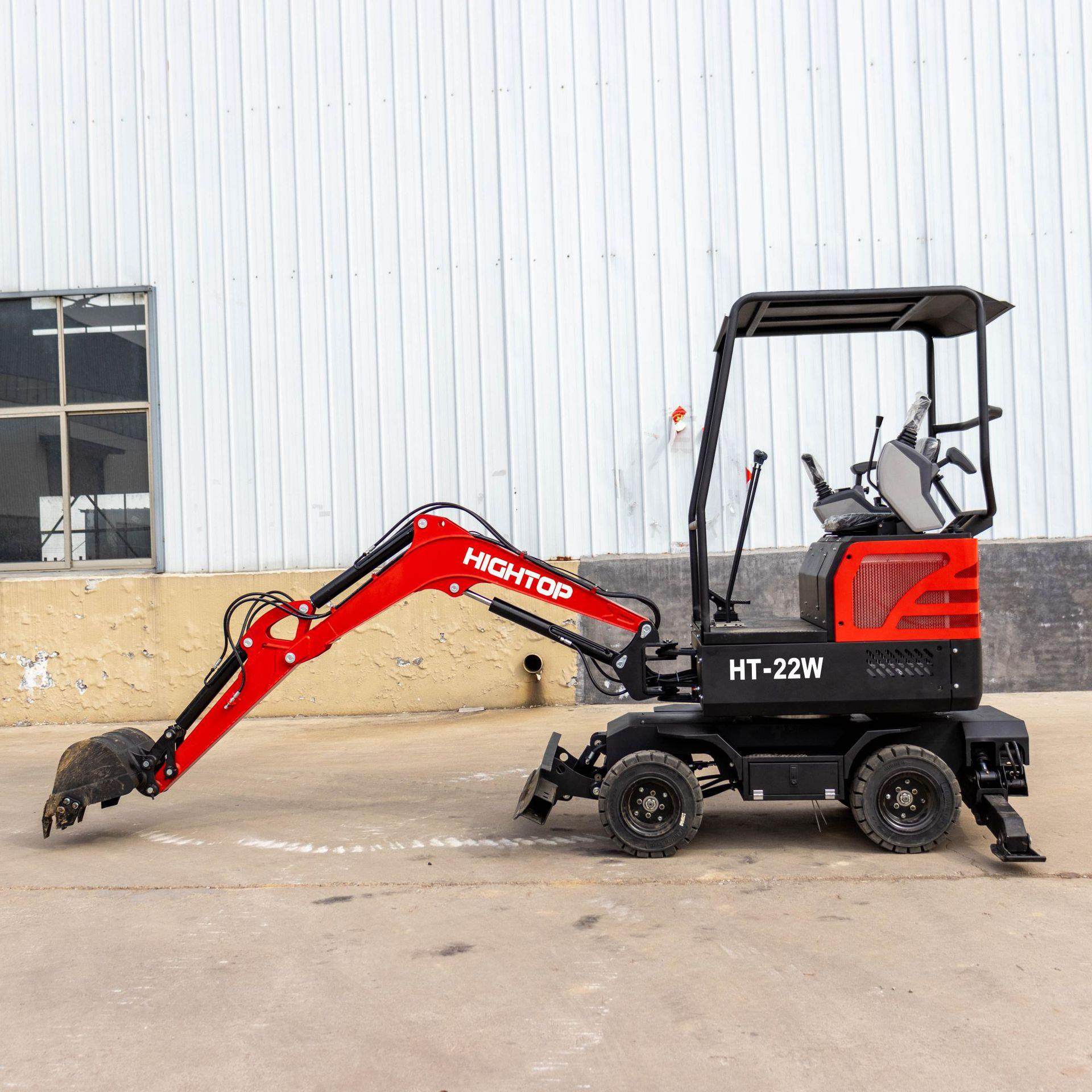 源头工厂小型轮式挖掘机 22型果园大棚挖土机 园林绿化迷你型挖机,五金/工具,挖掘机,淘宝优惠券,粉丝福利购,淘宝优惠卷