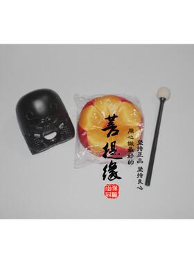 厂家直供用品法器 黑檀木鱼台湾实木木鱼赠垫