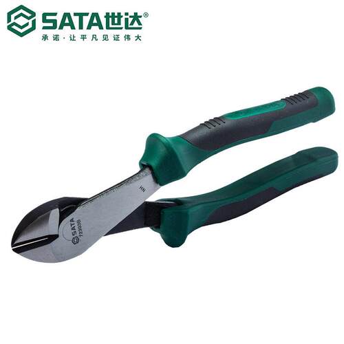 Sata/世达五金工具省力型斜口钳8斜嘴钳子72301B/72302B/72303B
