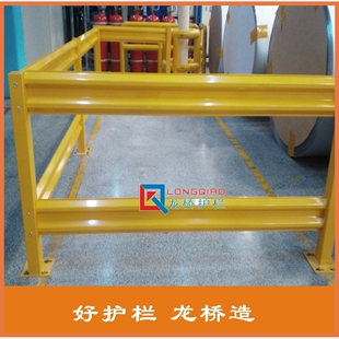 上海车间防撞护栏 上海厂区高质量防撞护栏 龙桥护栏厂家