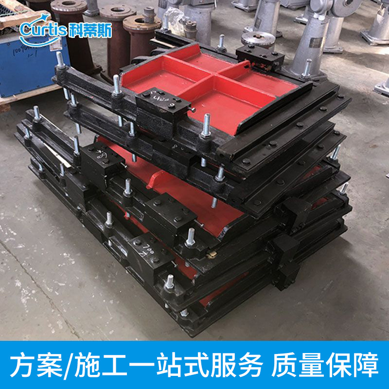 铸铁镶铜方闸门 加工铸铁镶铜挡水闸门 铸铁双向镶铜闸门插板闸门