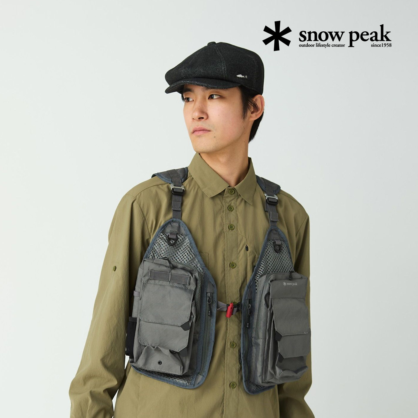 SnowPeak雪峰新款飞钓系列户外机能马甲男钓鱼徒步SPF-JK-25AU903,户外/登山/野营/旅行用品,户外休闲衣,淘宝优惠券,粉丝福利购,淘宝优惠卷