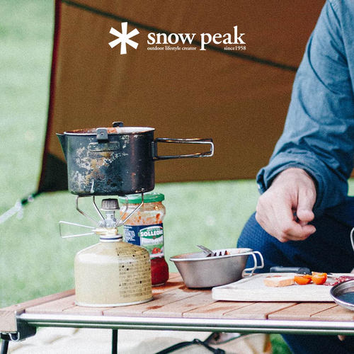 雪峰露营snowpeak瓦斯炉