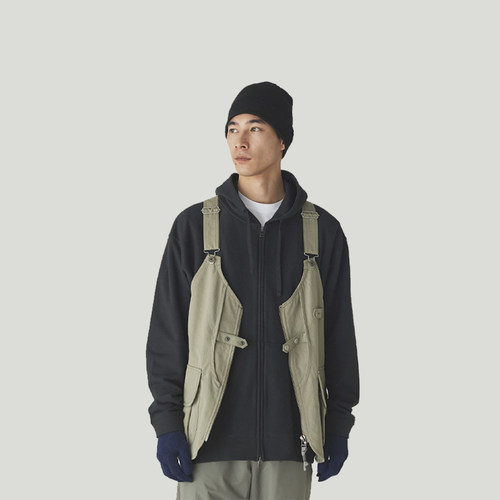 snowpeak雪峰2024秋户外TAKIBI Ripstop马甲男女款背心春秋外套