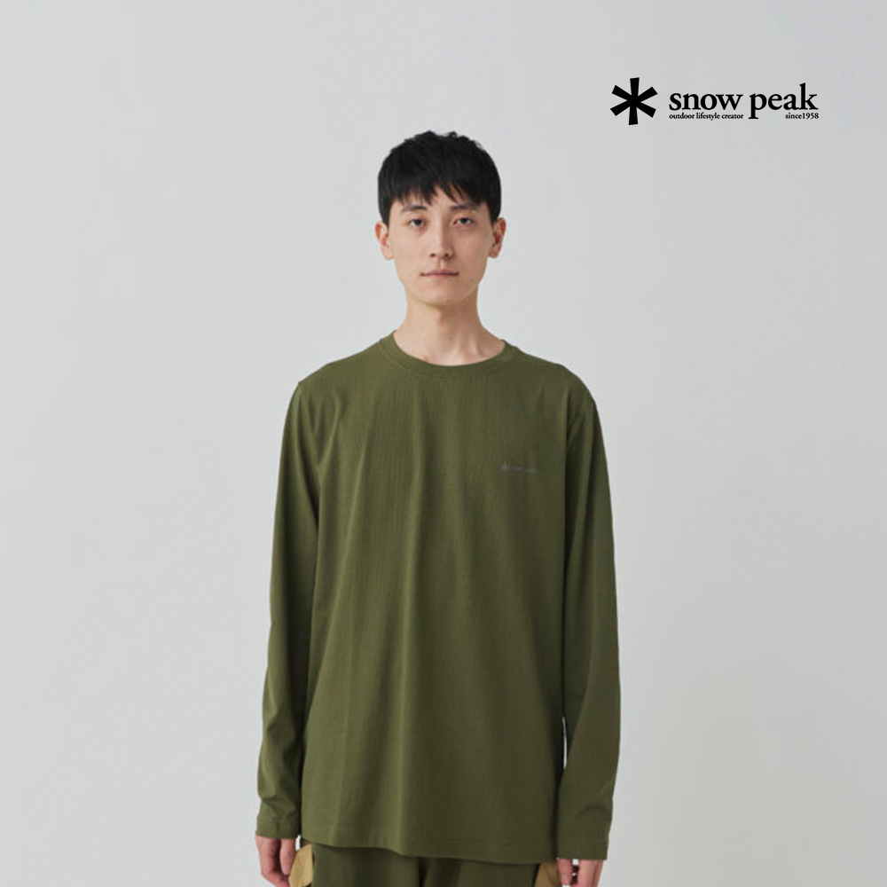 SnowPeak2025春夏吸水速干T恤