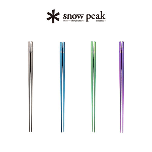 snowpeak筷子钛金属露营户外
