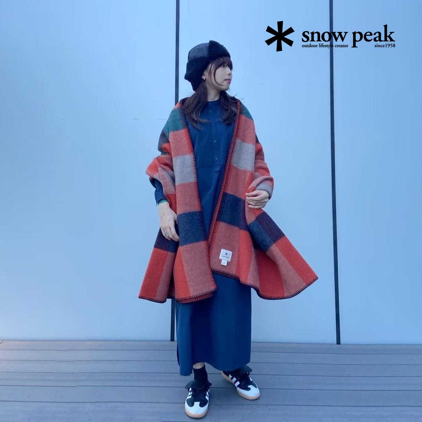 SnowPeak雪峰保暖含羊毛盖毯