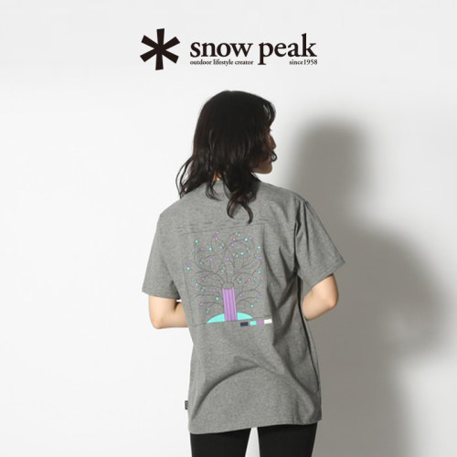 snowpeak雪峰休闲印花T恤