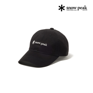 SnowPeak雪峰户外遮阳鸭舌帽子LOGO刺绣棒球帽男女NSD-AC-25AU001