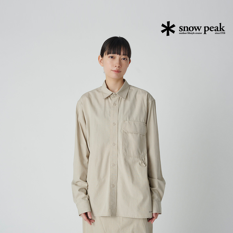 SnowPeak雪峰2025春夏户外休闲衣