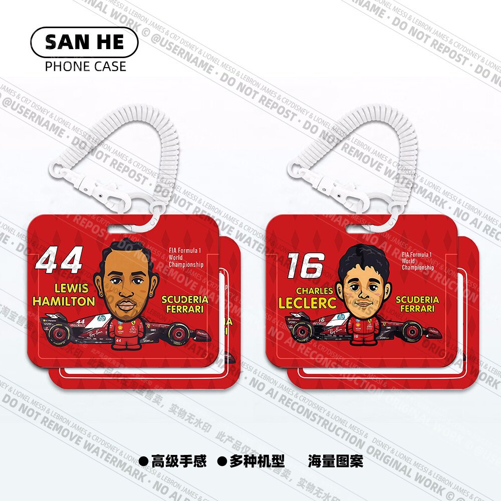 F1赛车勒克莱尔汉密尔顿周边地铁卡门禁卡工牌钥匙扣门禁卡套卡包