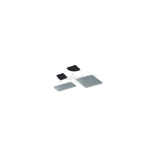 专业铝挤型材料塑胶端盖A