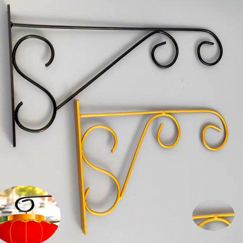 灯笼挂架中式三角架户外路灯杆鸟笼花盆挂架铁艺阳台门口手工支架,节庆用品/礼品,路引,淘宝优惠券,粉丝福利购,淘宝优惠卷