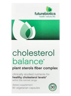 Futurebiotics,Cholesterol Balance，90 粒素食胶囊