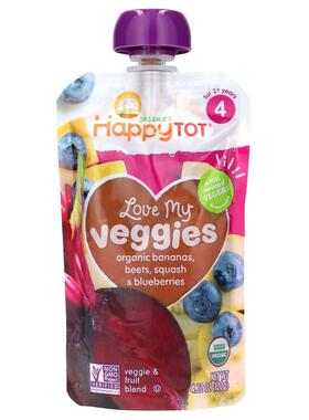 禧贝,Happy Tot， Love My Veggies，2 岁以上