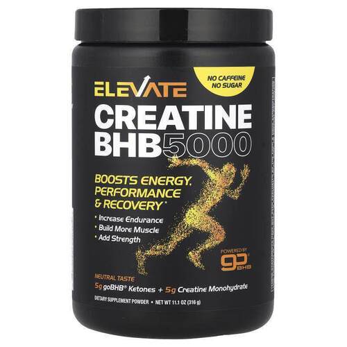 Real Ketones,Elevate，BCreatine HB 5000，中性
