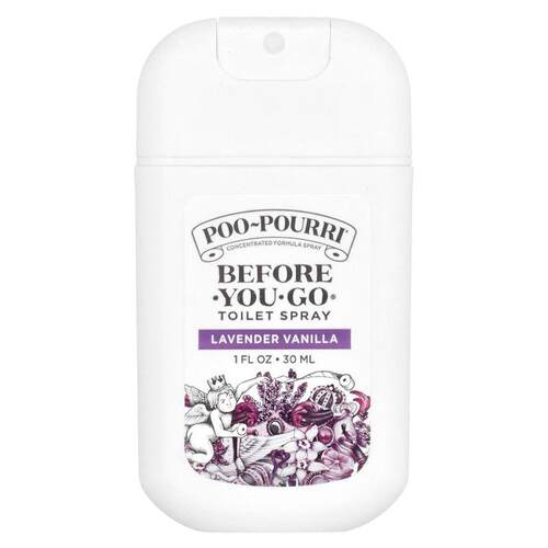 Poo-Pourri,如厕净味喷雾®，薰衣花草香草，1 液量盎司（30 毫升