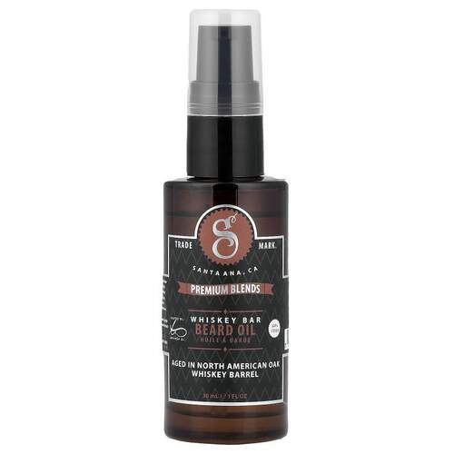 Suavecito,Premium Blends Beard Oil, Whiskey Bar, 1 fl oz (30