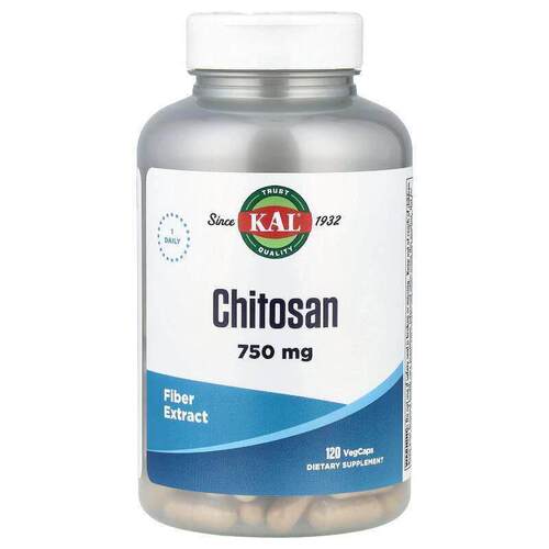 KAL,壳聚糖，750 毫克，120 粒素食胶囊