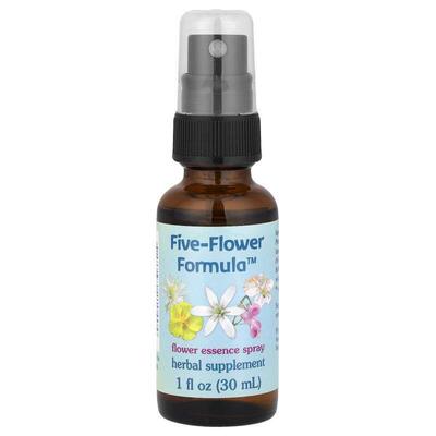 Flower Essence Services,五花配方，花精喷剂，1 fl oz (30 ml)