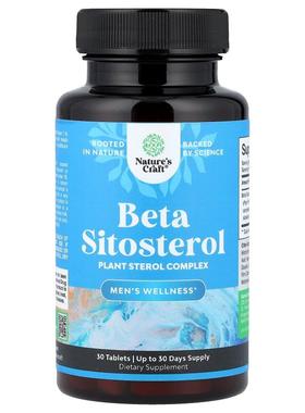Nature's Craft,β-谷甾醇，30 片