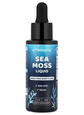 Vitamatic,Sea Moss Liquid, Mixed Citrus Berry, 2 fl oz (59 m