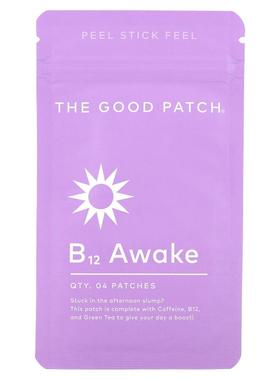The Good Patch,维生素 B12 提神贴，4 片