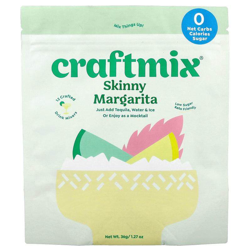 Craftmix,细长玛格丽特，12 包，每包 0.11 盎司（3 克）