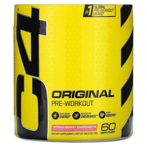 C4 / Cellucor,锻炼前配方，草莓玛格丽特，12.1 盎司（342 克）