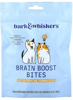Mercola博士,Bark & Whiskers™，大脑支持零食，猫狗专用，6.34 1