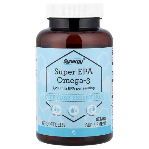 Vitacost,Super EPA Omega-3, 60 Softgels (600 mg per Softgel)