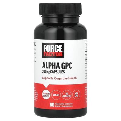 Force Factor Alpha-GPC α-甘油磷酸胆碱神经健康认知能力专注