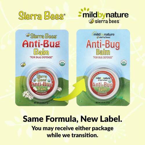 Mild By Nature,Sierra Bees™, Anti-Bug Balm, Cedarwood