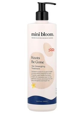 Mini Bloom,Knots Be Gone, Hair Detangling Treatment, 16.6 fl