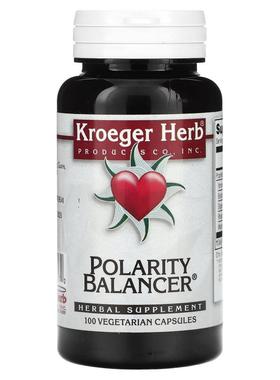 Kroeger Herb Co,Polarity Balancer，100 粒素食胶囊