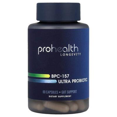 ProHealth Longevity,BPC-157 Ultra Probiotic, 60 Capsules