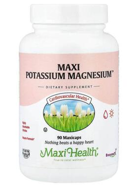 Maxi Health, Maxi Potassium Magnesium™, 90 Maxicaps