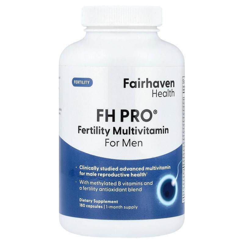 爱希儿,FH Pro® 男性生育支持多维生素,180 粒胶囊