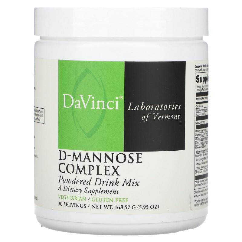 DaVinci Laboratories,D-甘露糖复合物，粉状混合饮品，5.95 盎司