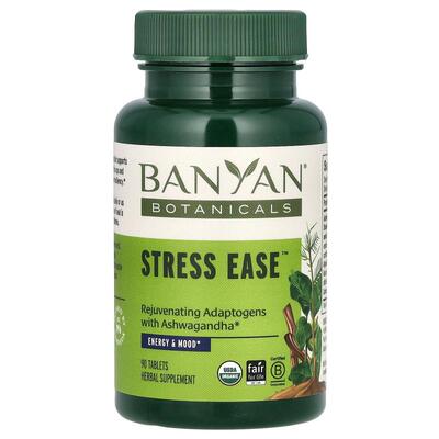 Banyan Botanicals,Stress Ease，90 片