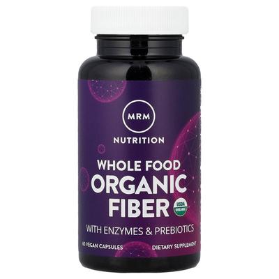 MRM Nutrition,Whole Food Organic Fiber, 60 Vegan Capsules