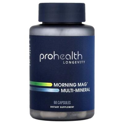 ProHealth Longevity,Morning Mag™ Multi Mineral, 60 Capsules