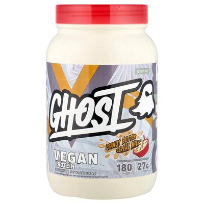 Ghost,Vegan Protein, Peanut Butter Cereal Milk®, 2.8 lb (1,2