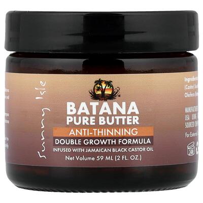 Sunny Isle,Batana Pure Butter, Anti-Thinning, 2 fl oz (59 ml