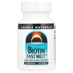Melt™ 000 源美 120 Fast 微克 片 Biotin